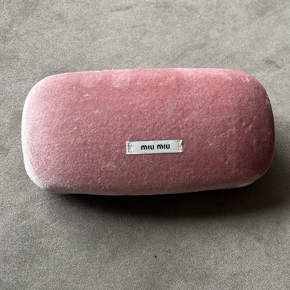 Miu Miu sunglasses case
